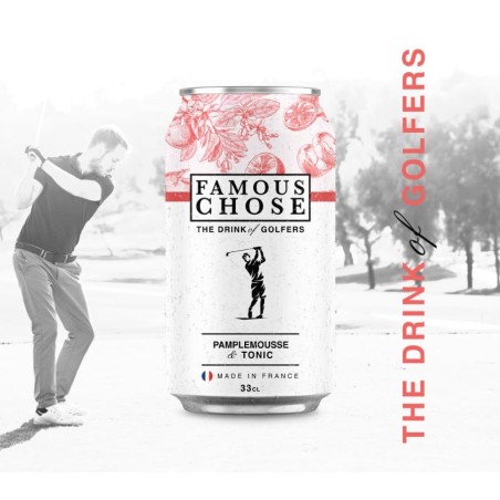 Famous Chose, cocktail des golfeurs en canette