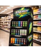 Supports de communication et de merchandising pour vos boissons en cannette aluminium.